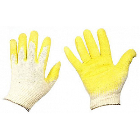 Перчатки прорезиненые